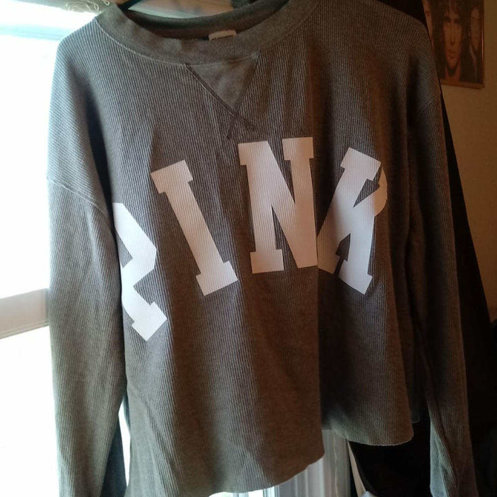 Victoria's Secret waffle crop top